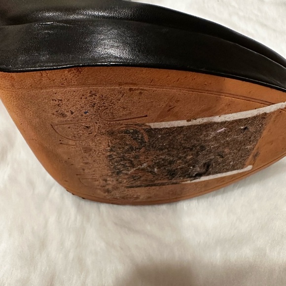 Joan & David Black Heeled Boots - Picture 9 of 11